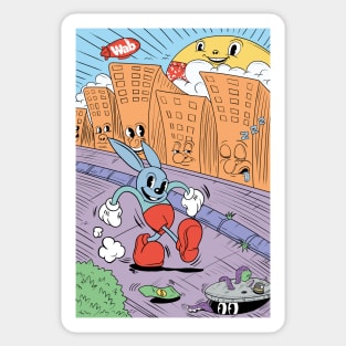 WABBIT CITY Sticker